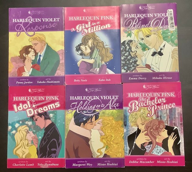 Collecting Romance- Harlequin and&nbsp;manga